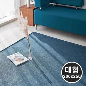ksr 싸파 먼지없는 자가드 카페트매트 평직 거실러그 대형 200x250