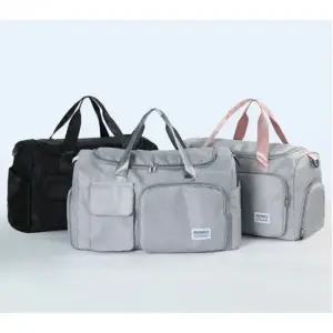 여성용 스포츠 토트백 운동용 더플 토트백 데일리 보스턴 가방 보스턴크로스백