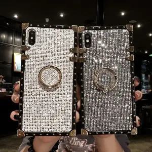 유니블링 갤럭시노트 20 10 큐빅 핑거톡 스마트링 젤리 케이스