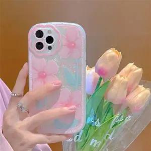 유니블링 아이폰 13 12 11 x xr xs 플라워 오로라 젤리 케이스