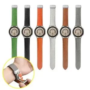 유니블링 갤럭시워치 5 프로 가죽 D버클 스트랩 시계 줄 20mm