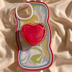 유니블링 갤럭시 s23 s22 s21 s20 워터데칼 하트 그립 케이스