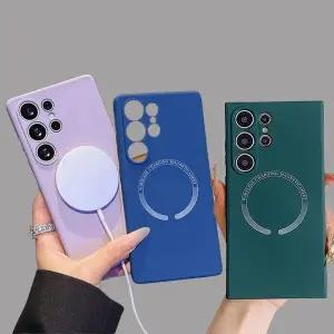 유니블링 갤럭시s25 24 23 매트 컬러젤리 맥세이프 호환 케이스