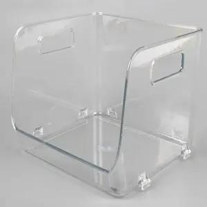 투명 펜트리 선반 정리함 팬수납 베란다장 바구니 소품 수납함