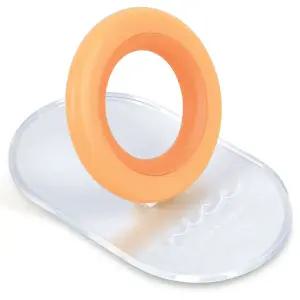 부착 손잡이 오렌지 원형고리 변기 뚜껑 문 고리 손잡이고리