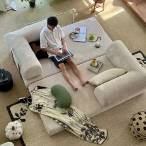 폴디 소파베드 모듈 데이베드 소파겸침대 베드 접이식