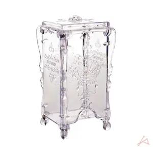 화장솜 보관 케이스 (투명) 화장솜 보관 케이스 투명