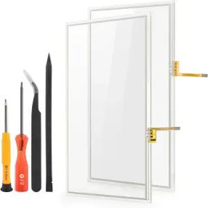 닌텐도 Wii U 게임패드용 터치스크린 터치 패널 렌즈 유리 디지타이저 게임패드 교체 부품 키트LCD 제외