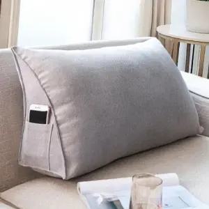 침대쿠션 삼각 등쿠션 등받이쿠션 빈백 바디필로우