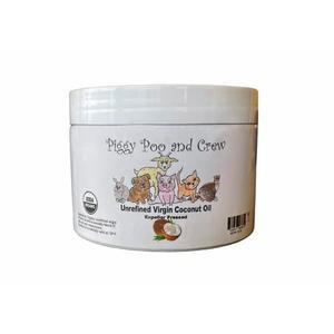 USDA 유기농 비정제 버진 코코넛 오일, 돼지, 개, 토끼, 고양이 및 기타 작은 동물용