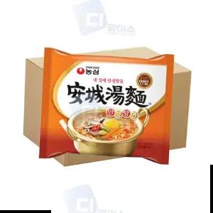 쫄깃한면발 농심 안성탕면 40봉