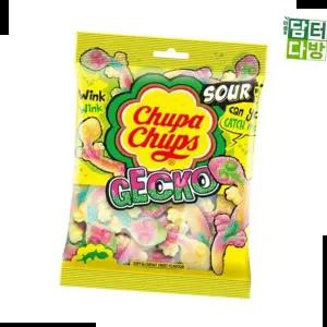 탕비실간식 츄파춥스 젤리 사워게코 X 90g 12개