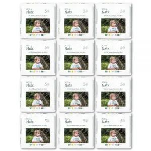 네띠 기저귀 스웨덴 아기용품 팬티형 12팩 5단계 240매 MNS