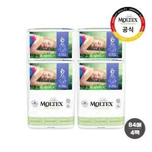 몰텍스 밴드형 기저귀 아기 어린이 통잠 6단계 84매 MNS