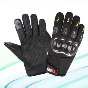 [셀러에이드]스포츠 바이크 장갑 방한용 터치 반손가락