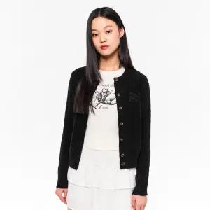 WOMAN GNRL 케이블 가디건 [BLACK] / WBC3L04501