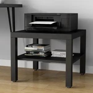 프린터 거치대 다용도 캐비닛 옆 사무실 수납 바퀴 선반