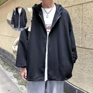 오버핏 점퍼 가을 야상 후드집업 남성 봄 가을 자켓