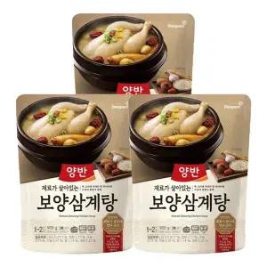 [동원]양반 보양 삼계탕 900g 3봉[35318892]