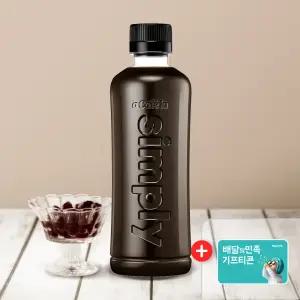 빙그레 아카페라 심플리 400mL 20입 아메리카노 + 기프티콘 3천원 증정