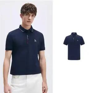 헤지스 남성 링클프리 반팔 피케 티셔츠 HZTS5B4HH6