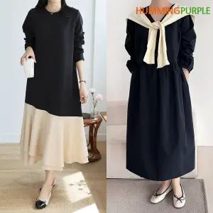 [허밍퍼플]예쁜 롱/원피스 신상 정장 세트 드레스 66~130 결혼식 오피스룩 큰언니 빅사이즈 여성의류