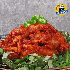 [임꺽정푸드][임꺽정] 국내산 무뼈 매콤이 불 닭발 350g x 6팩