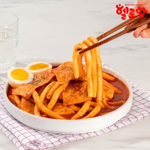헬로맘누들떡볶이 순한맛외 2종 4세트 1880g(순한,보통,로제)