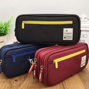 3지퍼 비비드 칼라 초등학생필통 중학생필통 대용량 저학년 eva 입체 하드탑 파우치 초등학생 입학 선물