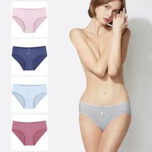 제임스딘 여성팬티 40수 미디 5종 삼각팬티세트