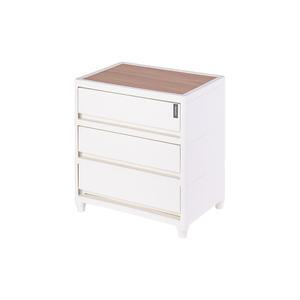 프랑코 콤팩트 서랍장 와이드 3단, 35cm