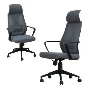 [NS홈쇼핑]텐스페이스 NEW뮤즈 그레이매쉬 체어 MU16[31161103]