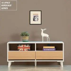 [NS홈쇼핑]텐스페이스 보르도 1200 멀티 서랍장 (2단 오픈)[31450046]