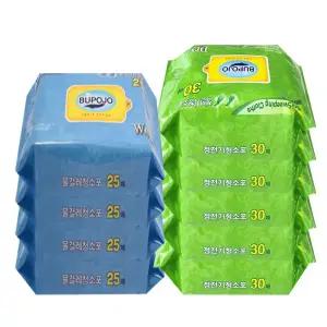 크리네 부포조 BUPOJO 물걸레청소포 25매 4팩(100매)+정전기청소포 30매 5팩(150매)