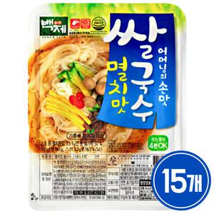 백제물산 쌀국수 멸치맛 92g x 15개