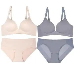 [롯데백화점]예스 [베이직]일체형볼륨핏 노와이어 브라팬티세트2종택1YSWBZ933YSWPZ933