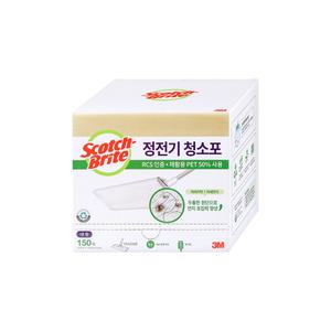3M 정전기 청소포 대형 150매 / 밀대청소포 리필