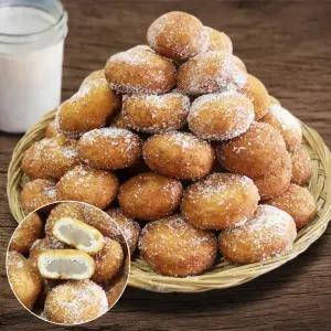 수제 생도넛 800g(설탕가루) /무방부제 당일생산 도너츠 생도너스