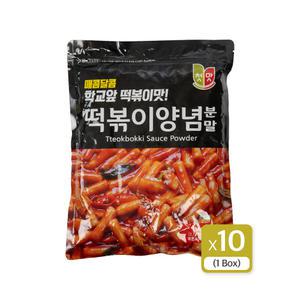 첫맛 떡볶이 양념분말 순한맛 1kg 10개입 황금레시피