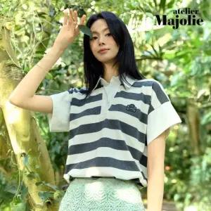 아뜰리에마졸리 스트라이프 폴로 셔츠 1종 [런칭 가격 79,900원]