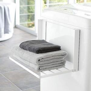 무타공 자석 부착 수건걸이 접이식 미니 빨래건조대 강력 마그네틱 행거