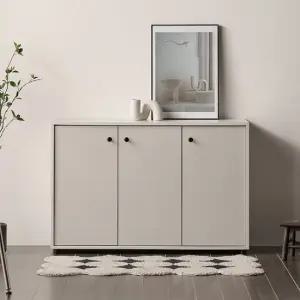 루크 다용도 LPM 3도어 수납장 1200 착불