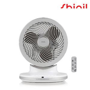 신일 3엽 탁상형 리모컨 써큘레이터 공기순환기 화이트