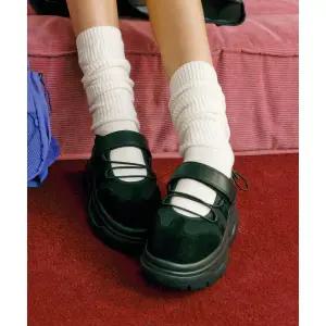 질바이질스튜어트 JILL BY JILLSTUART [오즈] 스트링 플랫폼 스니커즈 JLSO4F202BK JLSO5E202BK 190345