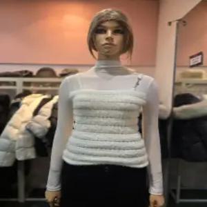 [에고이스트] 날개사 배색 장식 티셔츠  ER4JT-002