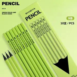 신입생용 검정색 연필 녹색 막대 초등학교 연필 1학년 HB 맥세이프 고급 유치원