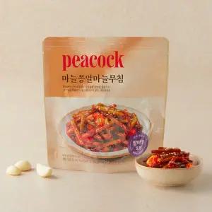 피코크 마늘쫑알마늘무침 400g