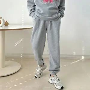 남자 기모 상하의 레터링 맨투맨 심플 밴딩 조거 세트 DMS-SET-Q412471...