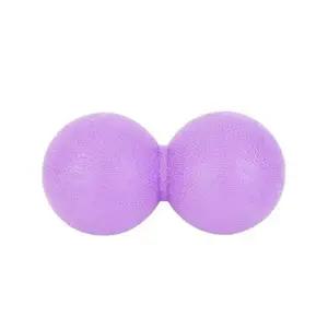 스트레칭 듀얼 마사지볼 요가 필라테스 지압 땅콩볼 (WFKAFE2)