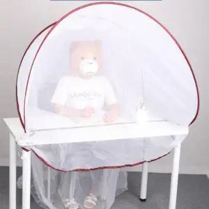 [하프클럽/]모기장 방충망 원터치 책상 침대 돔형 폴딩 휴대용